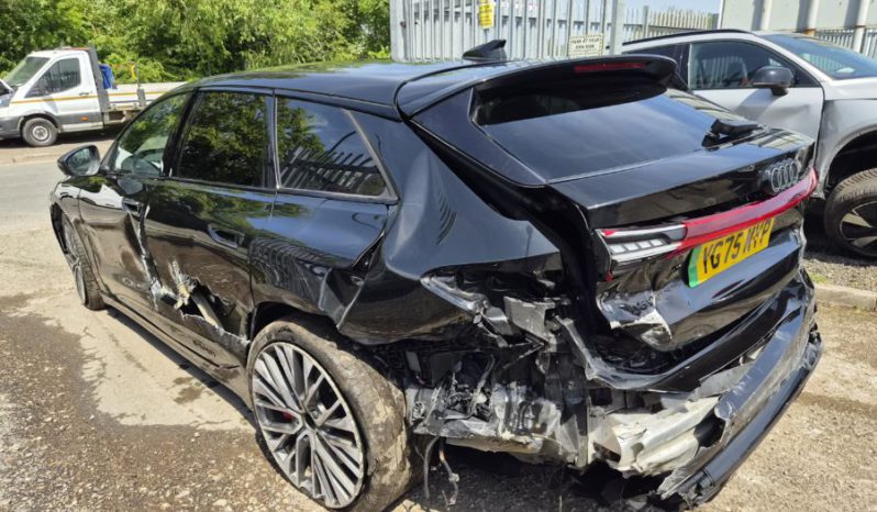 2025 AUDI A6 Etron 270kW Performance 100kWh Edition 1 5dr Auto Damaged Salvage full
