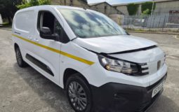 2024 74 PEUGEOT PARTNER 1.5 BlueHDi 100 Asphalt Van Damaged Salvage