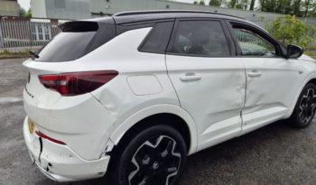 2022 72 VAUXHALL GRANDLAND 1.2 Turbo Ultimate 5dr White Damaged Salvage full