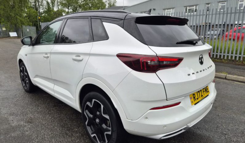 2022 72 VAUXHALL GRANDLAND 1.2 Turbo Ultimate 5dr White Damaged Salvage full