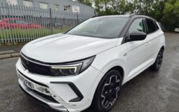2022 72 VAUXHALL GRANDLAND 1.2 Turbo Ultimate 5dr White Damaged Salvage