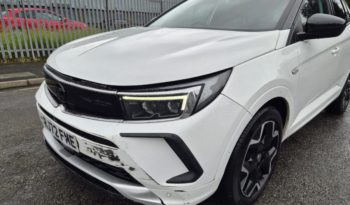 2022 72 VAUXHALL GRANDLAND 1.2 Turbo Ultimate 5dr White Damaged Salvage full