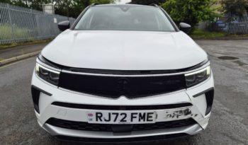 2022 72 VAUXHALL GRANDLAND 1.2 Turbo Ultimate 5dr White Damaged Salvage full