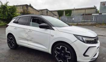 2022 72 VAUXHALL GRANDLAND 1.2 Turbo Ultimate 5dr White Damaged Salvage full