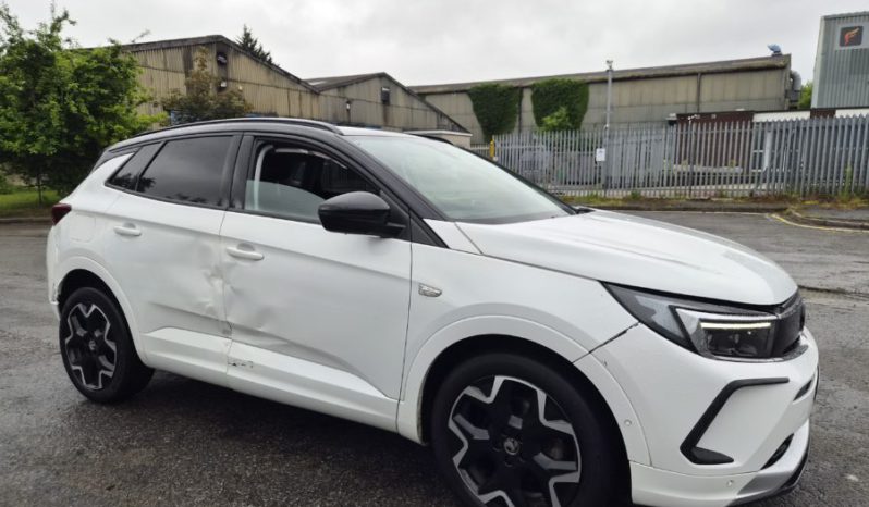 2022 72 VAUXHALL GRANDLAND 1.2 Turbo Ultimate 5dr White Damaged Salvage full