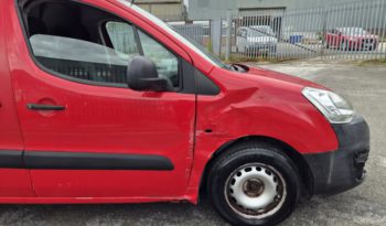 2018 18 PEUGEOT PARTNER S Puretech 110 S Red Damaged Salvage full
