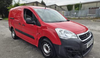 2018 18 PEUGEOT PARTNER S Puretech 110 S Red Damaged Salvage full