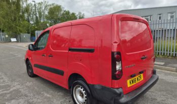 2018 18 PEUGEOT PARTNER S Puretech 110 S Red Damaged Salvage full