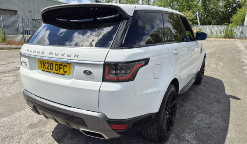 2020 LAND ROVER RANGE ROVER SPORT 3.0 SDV6 HSE Auto White Damaged Repaired CAT N full