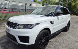 2020 LAND ROVER RANGE ROVER SPORT 3.0 SDV6 HSE Auto White Damaged Repaired CAT N