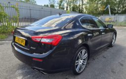 2015 65 MASERATI GHIBLI V6 BI TURBO S 403 BHP 4dr Auto Black Damaged Salvage