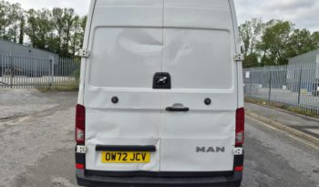 2023 MAN TGE 140 Lion XC High Roof Van LWB White Damaged Salvage full