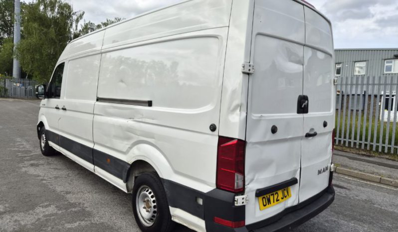2023 MAN TGE 140 Lion XC High Roof Van LWB White Damaged Salvage full