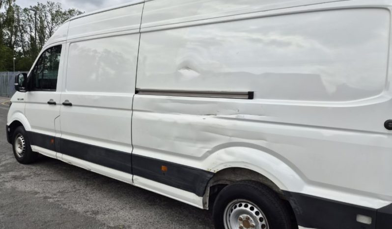 2023 MAN TGE 140 Lion XC High Roof Van LWB White Damaged Salvage full