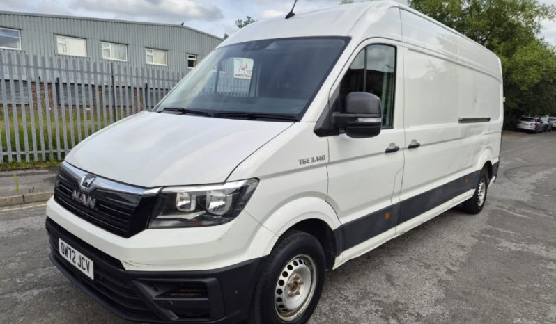 2023 MAN TGE 140 Lion XC High Roof Van LWB White Damaged Salvage full