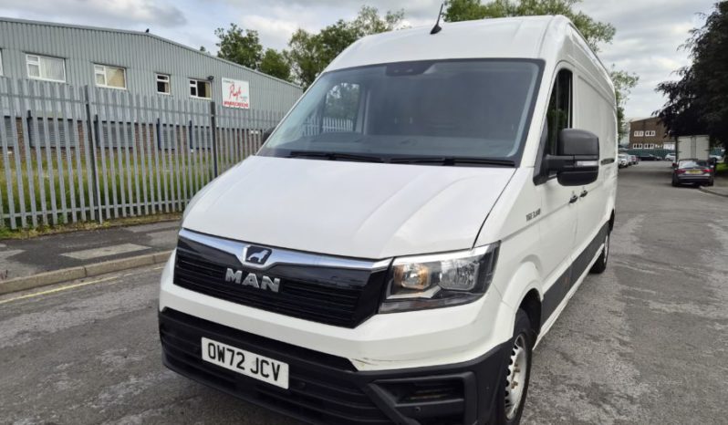 2023 MAN TGE 140 Lion XC High Roof Van LWB White Damaged Salvage full