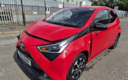 2021 21 TOYOTA AYGO 1.0 VVT-i X-Trend TSS 5dr Red Damaged Salvage