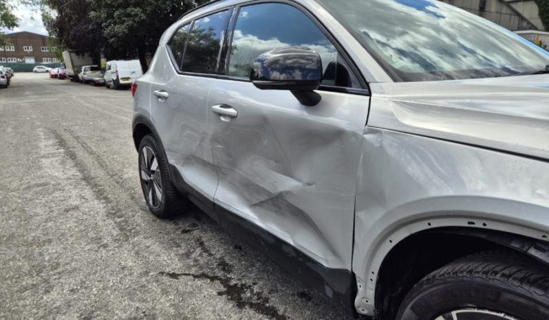 2024 VOLVO XC40 300kW Recharge Twin Core 82kWh AWD Auto Damaged Salvage CAT N full