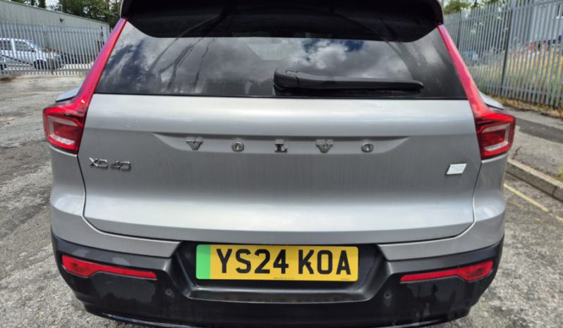 2024 VOLVO XC40 300kW Recharge Twin Core 82kWh AWD Auto Damaged Salvage CAT N full