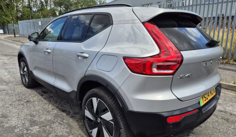 2024 VOLVO XC40 300kW Recharge Twin Core 82kWh AWD Auto Damaged Salvage CAT N full