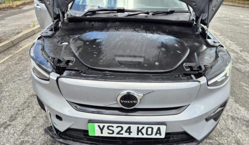 2024 VOLVO XC40 300kW Recharge Twin Core 82kWh AWD Auto Damaged Salvage CAT N full