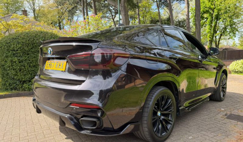 2018 BMW X6 xDrive30d M Sport 5dr Step Auto Black Damaged Repaired full