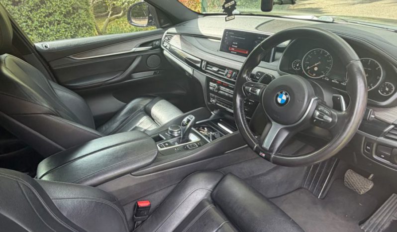 2018 BMW X6 xDrive30d M Sport 5dr Step Auto Black Damaged Repaired full