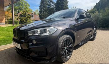 2018 BMW X6 xDrive30d M Sport 5dr Step Auto Black Damaged Repaired full