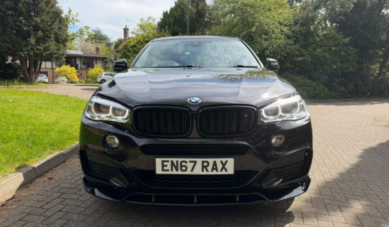 2018 BMW X6 xDrive30d M Sport 5dr Step Auto Black Damaged Repaired full