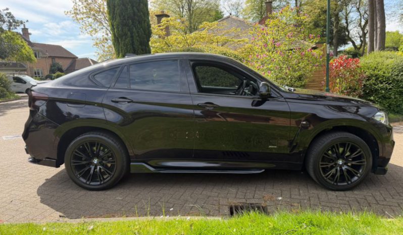 2018 BMW X6 xDrive30d M Sport 5dr Step Auto Black Damaged Repaired full