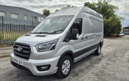 2026 26 FORD TRANSIT 2.0 EcoBlue 130 H3 Limited Van Auto 8S Nav Damaged Salvage