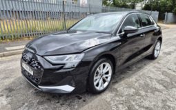 2025 74 AUDI A3 30 TFSI Sport 5dr Black Damaged Salvage