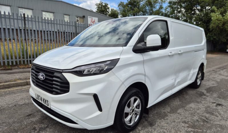 2024 74 FORD TRANSIT CUSTOM 2.0 EcoBlue 136 H1 Van Limited Light Damaged Salvage full
