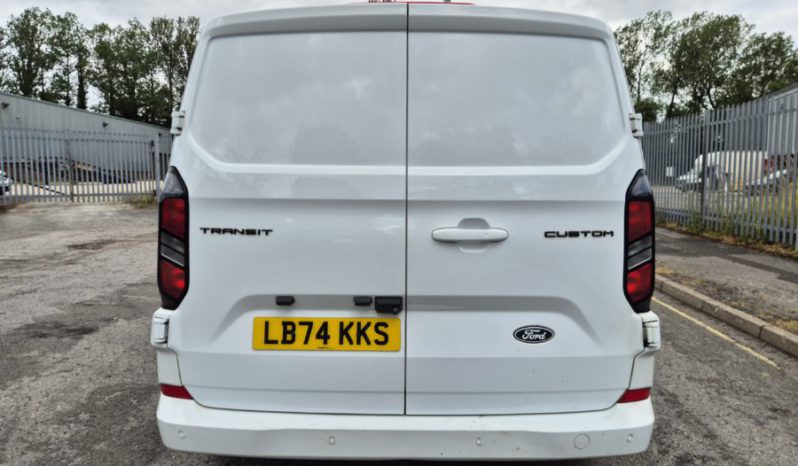 2024 74 FORD TRANSIT CUSTOM 2.0 EcoBlue 136 H1 Van Limited Light Damaged Salvage full