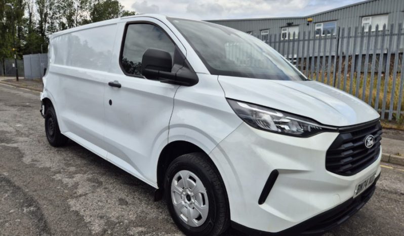 2024 74 FORD TRANSIT CUSTOM 2.0 EcoBlue 110ps H1 Van Trend Damaged Salvage full