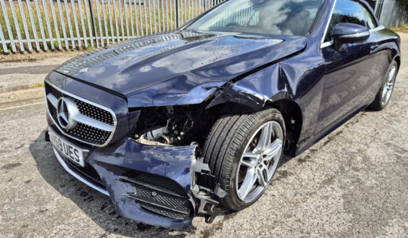 2019 69 MERCEDES-BENZ E CLASS Convertible E350 AMG Line 9GTronic Damaged Salvage full