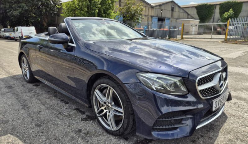 2019 69 MERCEDES-BENZ E CLASS Convertible E350 AMG Line 9GTronic Damaged Salvage full