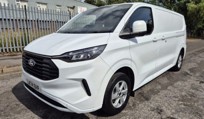 2025 FORD TRANSIT CUSTOM 2.0 EcoBlue 136ps H1 LWB Van Limited Damaged Salvage full