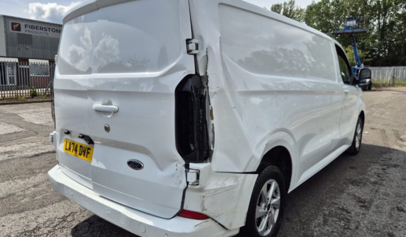 2025 FORD TRANSIT CUSTOM 2.0 EcoBlue 136ps H1 LWB Van Limited Damaged Salvage full
