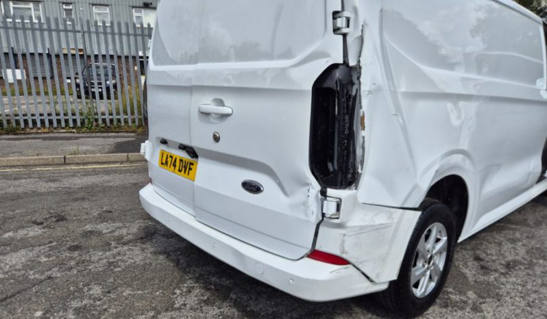 2025 FORD TRANSIT CUSTOM 2.0 EcoBlue 136ps H1 LWB Van Limited Damaged Salvage full
