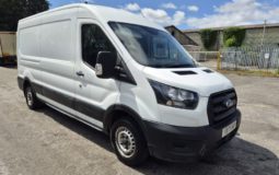 2022 FORD TRANSIT 2.0 EcoBlue 130ps H2 Leader Van White Damaged Repaired