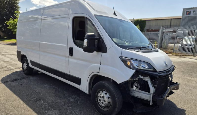 2023 PEUGEOT BOXER 2.2 BlueHDi H2 Professional Premium+ Van 140 Damaged Salvage full