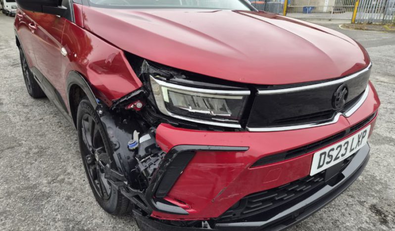2023 23 VAUXHALL GRANDLAND 1.2 Turbo GS 5dr Red Damaged Salvage CAT N full
