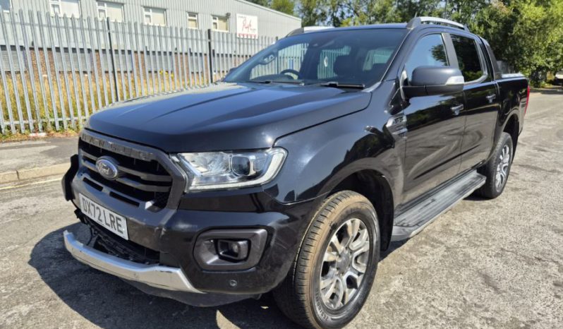 2022 Ford Ranger Pick Up Double Cab Wildtrak EcoBlue 213 Auto Damaged Salvage full
