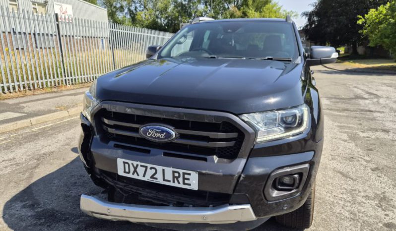 2022 Ford Ranger Pick Up Double Cab Wildtrak EcoBlue 213 Auto Damaged Salvage full