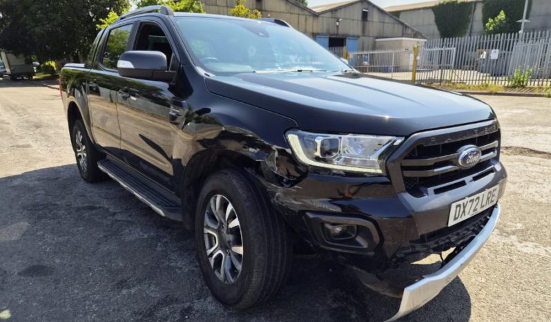 2022 Ford Ranger Pick Up Double Cab Wildtrak EcoBlue 213 Auto Damaged Salvage full