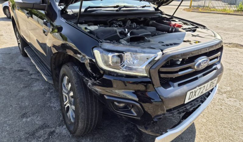 2022 Ford Ranger Pick Up Double Cab Wildtrak EcoBlue 213 Auto Damaged Salvage full