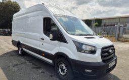 2023 73 FORD TRANSIT 2.0 EcoBlue 130ps H3 Leader Van XLWB Damaged Salvage