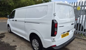2024 24 FORD TRANSIT CUSTOM 2.0 EcoBlue  H1 Van Trend Unrecorded Damaged Salvage full