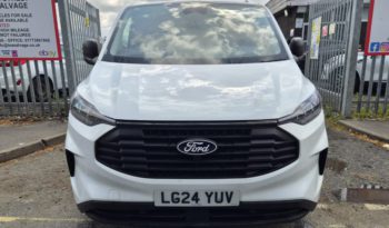 2024 24 FORD TRANSIT CUSTOM 2.0 EcoBlue  H1 Van Trend Unrecorded Damaged Salvage full